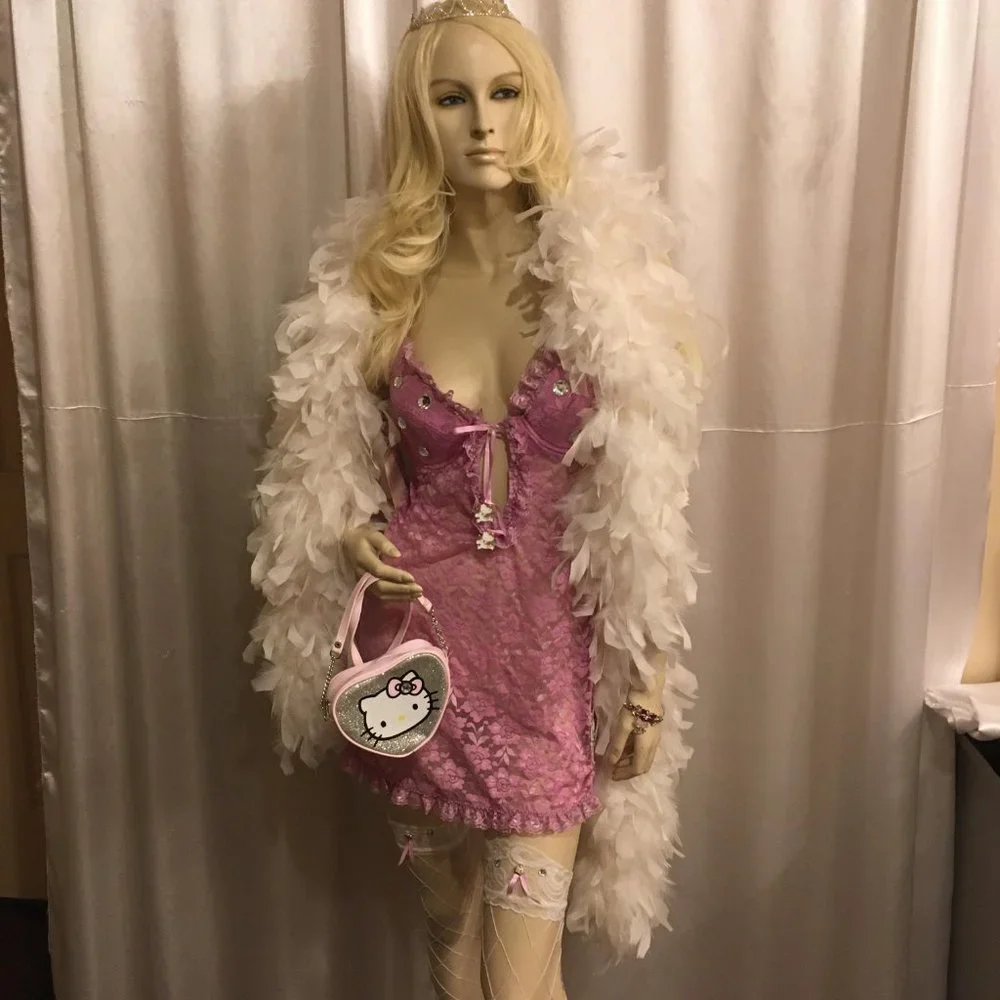 ADORABLE dream lingere and jewlery set with hello kitty details! - Picture 3 of 15